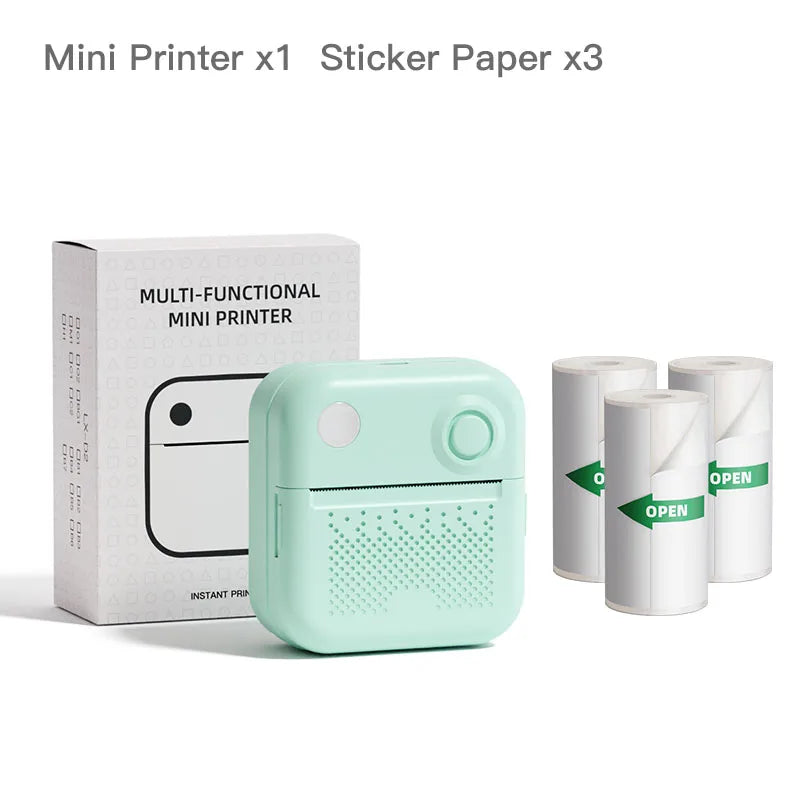 Mini imprimante thermique Bluetooth D3 – Sans encre