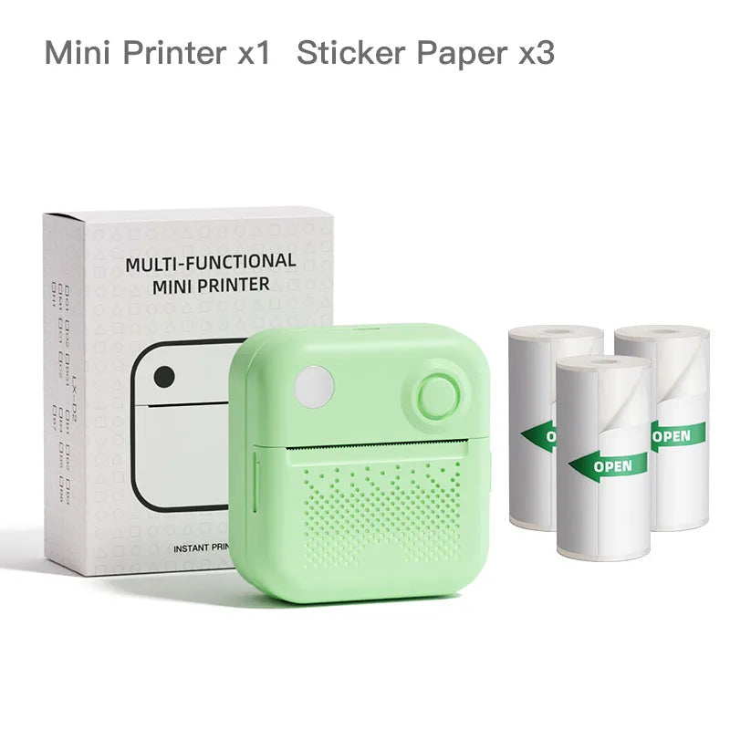 Mini imprimante thermique Bluetooth D3 – Sans encre