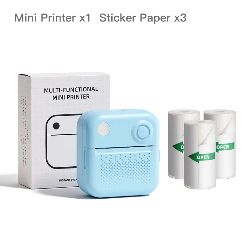 Mini imprimante thermique Bluetooth D3 – Sans encre
