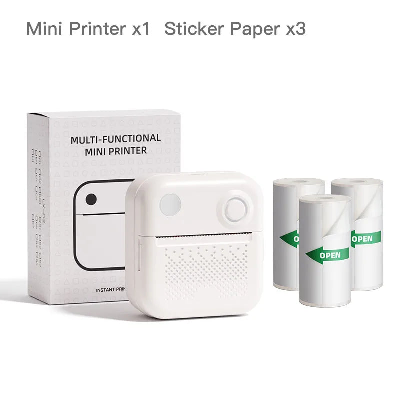 Mini imprimante thermique Bluetooth D3 – Sans encre