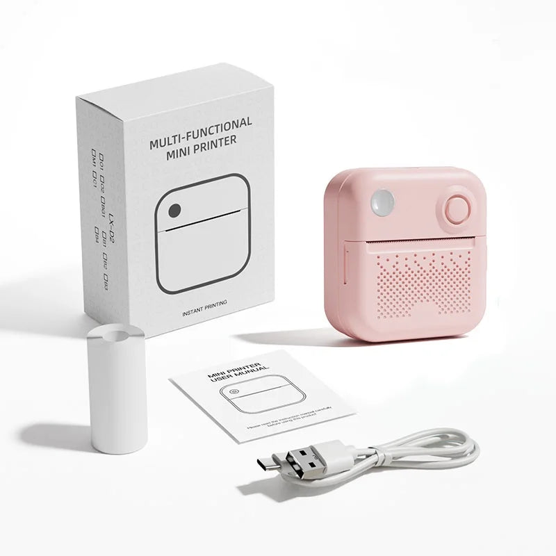 Mini imprimante thermique Bluetooth D3 – Sans encre