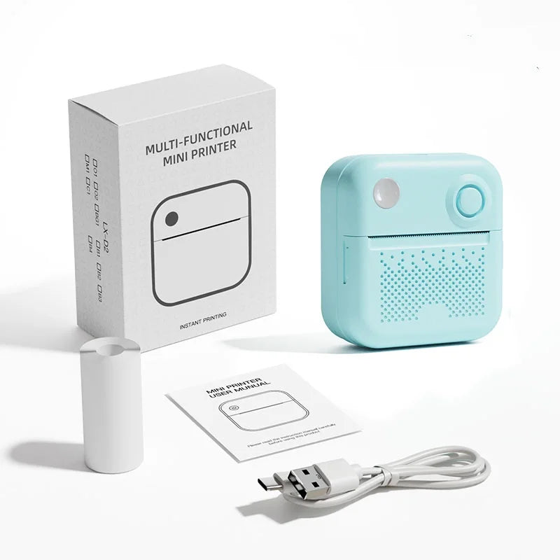 Mini imprimante thermique Bluetooth D3 – Sans encre