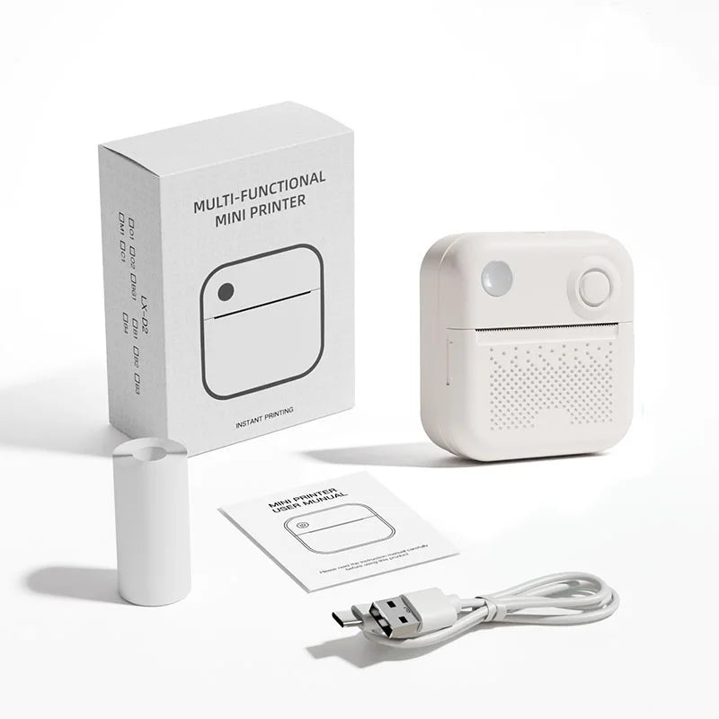 Mini imprimante thermique Bluetooth D3 – Sans encre